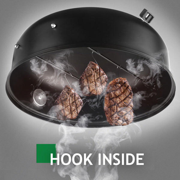 Black Smoked Charcoal Oven